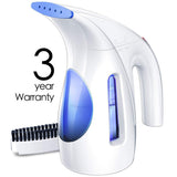 Hilife Steamer for Clothes Steamer, Handheld Garment Steamer Clothing, Mini Travel Steamer Fabric Steam Iron 240ml Big Capacity Upgraded Version