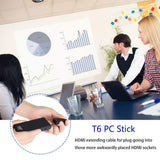 Fanless Mini PC,Intel Atom Z8350 Computer Stick Windows 10 Pro 64 Bit,4GB DDR 64GB eMMC,4K HD,Bluetooth 4.2,Dual Band WiFi AC