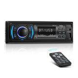 BOSS Audio Systems 616UAB Multimedia Car Stereo - Single Din LCD, Bluetooth Audio Calling, Built-in Microphone, MP3 USB, Aux-in, AM FM Radio Receiver