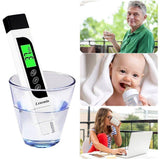 TDS Meter Digital Water Tester, Lxuemlu Professional 3-in-1 TDS, Temperature and EC Meter with Carrying Case, 0-9999ppm