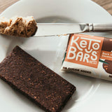 KETO BARS: The Original High Fat, Low Carb, Keto Snack Bars. Simple Ingredients, Gluten Free, Vegan. (Dark Chocolate Coconut Almond, 10 Count)