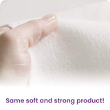 Viva Signature Cloth TaskSize Paper Towels, Soft & Strong Kitchen Paper Towels, White, 12 Family Rolls (143 sheets per roll)