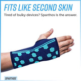 Sparthos Wrist Support Sleeves (Pair) – Medical Compression for Carpal Tunnel and Wrist Pain Relief – Wrist Brace for Men and Women