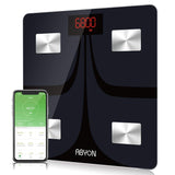 Upgraded 2019 - Bluetooth Smart Scales Digital Weight and Body Fat Bathroom Scale- in -Depth 13 Body Composition Analyzer with iOS & Android APP
