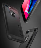 Spigen Tough Armor [2nd Generation] Designed for Apple iPhone 8 Plus Case (2017) / Designed for iPhone 7 Plus Case (2016) - Black