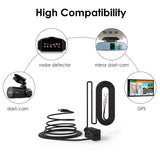 Vantrue N2 Pro, N2, T2, N1 Pro, X4, X3 Dash Cam 10ft Mini USB 12V 24V to 5V Dash Cam Hardwire Kit , Mini, ACS, ATO, Micro2 Add a Circuit Fuse Holders