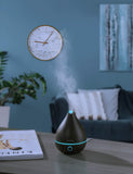 VicTsing Upgraded Mini Oil Diffuser 130ml, Easy to Use Super Quiet Essential Oil Diffuser, Aromatherapy Diffuser with Waterless Auto Shut-off(Black)