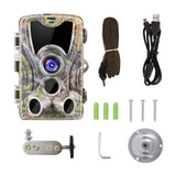 Crenova 20MP Hunting Trail Camera 32GB Micro Card Included Max up to 64GB Updated to 940nm IR LEDs and IP 66 Waterproof Game Camera 1080 P