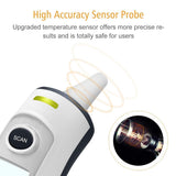 Vigorun Medical Forehead and Ear Thermometer, Digital Infrared Temporal Thermometer
