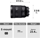 Sony - FE 24-105mm F4 G OSS Standard Zoom Lens (SEL24105G)