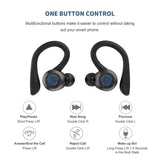 HolyHigh Sports Wireless Earbuds Bluetooth 5.0 IPX7 Waterproof Sweatproof in Ear Mini Stereo Sound Wireless Earphones Headphones with Charging Case