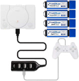 PeleusTech True Blue Mini Overdose Pack for PlayStation Classic - 128GB