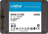 Crucial BX500 240GB 3D NAND SATA 2.5-Inch Internal SSD - CT240BX500SSD1Z