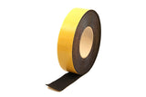 Neoprene Rubber self adhesive strip 1 1/2" wide x 1/16" thick x 33 feet long