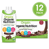 Orgain Organic Nutritional Shake, Creamy Chocolate Fudge - Meal Replacement, 16g Protein, 21 Vitamins & Minerals, Gluten Free, Soy Free, Kosher