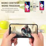 USB Flash Drive for iPhone_ E&jing iPhone Flash Drive 128GB iPhone External Storage USB 3.0 photostick Mobile