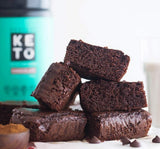Perfect Keto Chocolate Protein Powder: Collagen Peptides Grassfed Low Carb Keto Drink Supplement with MCT Oil Powder. Best as Keto Drink Creamer