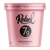 Rebel Ice Cream - Low Carb, Keto - Strawberry (8 Count)