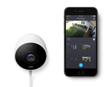 Google, NC2100ES, Nest Cam Outdoor, Security Camera, White, 1
