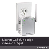 NETGEAR WiFi Range Extender EX2700 - Coverage up to 600 sq.ft. and 10 devices