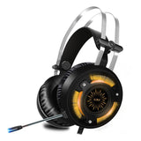 ALWUP Stereo Gaming Headset for PS4, Xbox One Headset, Lightweight Noise Cancelling Over Ear PC Gaming Headphones with Anti-Noise Mic, 50mm Drivers