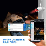 Wireless Security Camera System with 1TB Hard drive with Audio