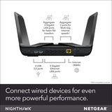 NETGEAR Nighthawk WiFi 6 Mesh Range Extender EAX80 - Add up to 2,500 sq. ft. and 30+ devices