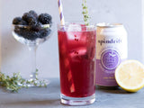 Spindrift Sparkling Water, Blackberry Flavored, Made with Real Squeezed Fruit