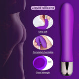 G Spot Vibrator for Vagina Stimulation, Ultra Soft Bendable Rechargeable Dildo Vibrator with 9 Vibration Patterns-Adult Sex Toys for Women and Couple