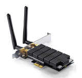 TP-Link AC1300 PCIe Wireless Wifi PCIe Card | 2.4G/5G Dual Band Wireless PCI Express Adapter | Low Profile, Long Range, Heat Sink Technology