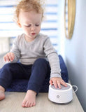 Dreamegg D1 Sound Machine - White Noise Machine with Baby Night Light for Sleeping, High Fidelity Sounds,Timer &Memory Feature, Sound Machine(White)
