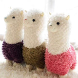 Yuniole New Kids Children Baby Girls Cotton Blend Plush Cute Small Alpaca Doll Toys