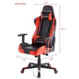 GTRACING Gaming Chair Racing Office Computer Game Chair Ergonomic Backrest and Seat