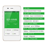 GlocalMe G3 4G LTE Mobile Hotspot, Worldwide MIFI Portable Travel WiFi Device