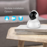 YI Dome Camera Pan/Tilt/Zoom Wireless IP Indoor Security Surveillance System 720p HD Night Vision, Motion Tracker, Auto-Cruise, Remote Monitor