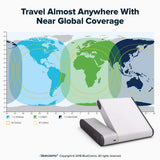 BlueCosmo Wideye iSavi IsatHub Portable Satellite WiFi Hotspot -