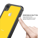 Justcool Designed for iPhone XR Case, Clear Full Body Heavy Duty Protection