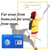 AT&T Prepaid Sim Card-Unlimited Talk, Text, and Data in USA Canada Mexico