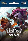 League of Legends $100 Gift Card – 15000 Riot Points - NA Server Only [Online Game Code] by Riot Games