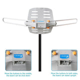 Vansky Outdoor 150 Mile Motorized 360 Degree Rotation OTA Amplified HD TV Antenna