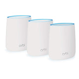 NETGEAR Orbi Whole Home Mesh WiFi System - WiFi router and 2 satellite extenders