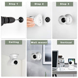WiFi Camera-1080P Security Camera System Wireless Camera Indoor 2.4Ghz Home Camera with 2 Way Audio Night Vision, Auto-Cruise, Motion Tracker