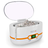 Ultrasonic Cleaner, Compact Professional Ultrasonic Jewelry Cleaner 20 Ounces(600ML) with Digital Timer, Watch Holder