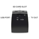 DIGITNOW Film Scanner with 22MP Converts 126KPK/135/110/Super 8 Films, Slides, Negatives All in One into Digital Photos,2.4" LCD Screen