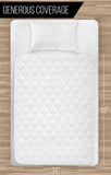 GORILLA GRIP Slip-Resistant Leak Proof Mattress Pad Protector, 52x34, Absorbs 8 Cups, Oeko Tex Certified, Waterproof Bed Wetting Incontinence Cover