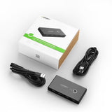 UGREEN USB Switch Selector 2 Computers Sharing 4 USB Devices USB 2.0 Peripheral Switcher Box Hub for Mouse, Keyboard, Scanner, Printer, PCs