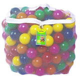 Click N' Play Pack of 200 Phthalate Free BPA Free Crush Proof Plastic Ball, Pit Balls - 6 Bright Colors in Reusable & Durable Storage Mesh Bag Zipper