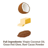 Coffee Booster | The Original High-Fat Coffee Creamer | Organic Keto-Friendly Blend of Grass-fed Ghee and Coconut Oil | 15 oz