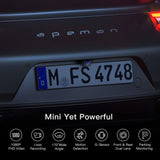 APEMAN Dual Dash Cam for Cars Front and Rear with Night Vision 1080P FHD Mini in Car Camera 170° Wide Angle Driving Recorder with G-Sensor