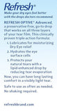 Refresh Optive Advanced Lubricant Eye Drops, 30 Single-Use Containers, 0.01 fl oz (0.4mL) Each Sterile